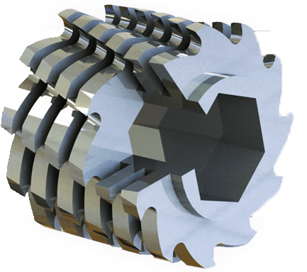 TASKMASTER industrial grinder — 3D product render by Franklin Miller