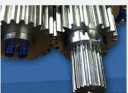 Rugged Spline Shaft and Gears